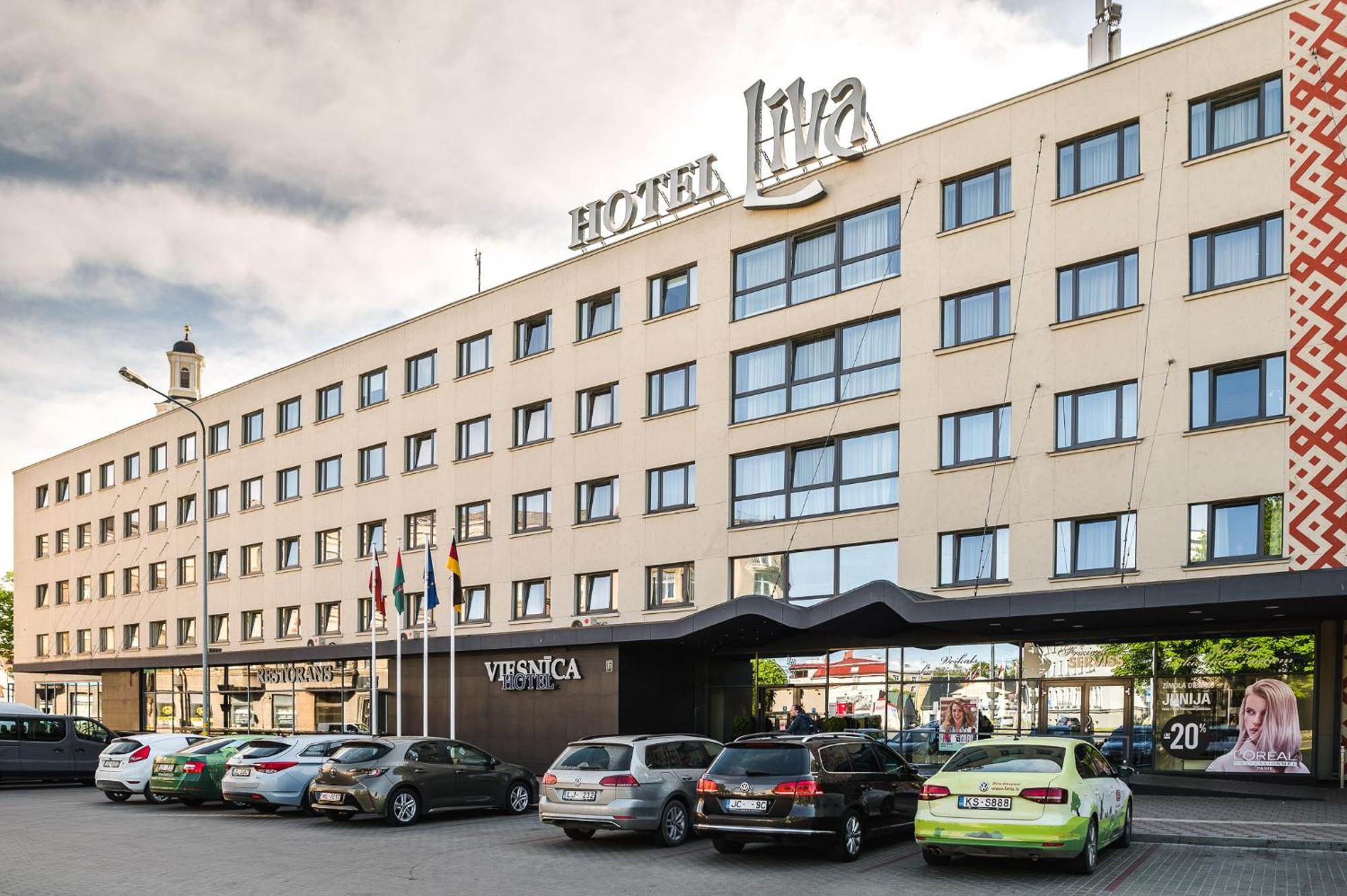 Liva Hotel Liepāja Esterno foto